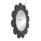 Coralie 33.4" Rattan Round Wall Mirror - Black - Image 6