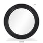 Tanya 43.5" Rattan Round Wall Mirror - Black - Image 7