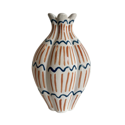 Ceramic Roman Coral Vase - Default Title - Image 2