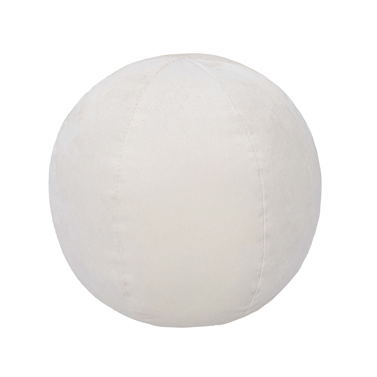 Boba Ball Throw Pillow (9"-14") - Off-White / Large - Image 1