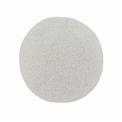 Boba Ball Throw Pillow (9"-14") - Beige / Large - Image 1