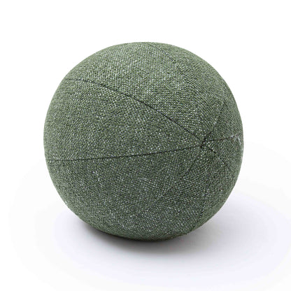 Boba Ball Throw Pillow (9"-14") - Forest Green / Large - Image 1