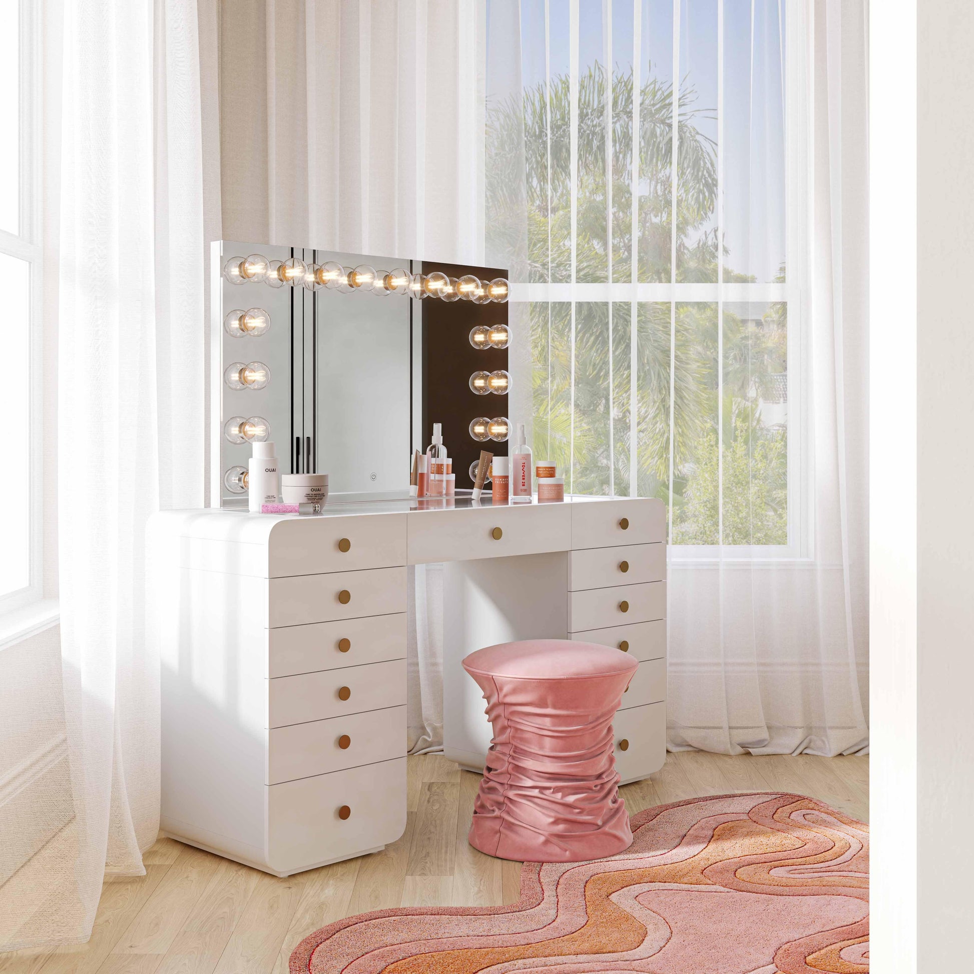 Lola Vanity Mirror (25.6"-41") - Large - Image 2