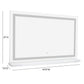 Lola LED Panel Vanity Mirror (25"-41") - Large - Image 5