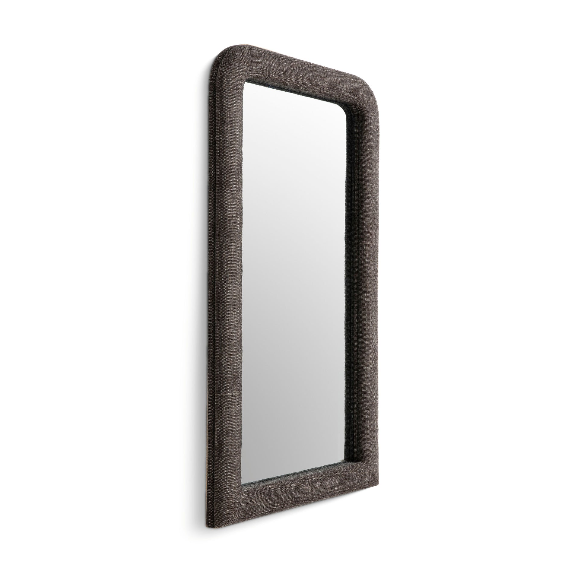 Heidi 43"X78" Upholstered Oversized Floor Mirror - Espresso - Image 4