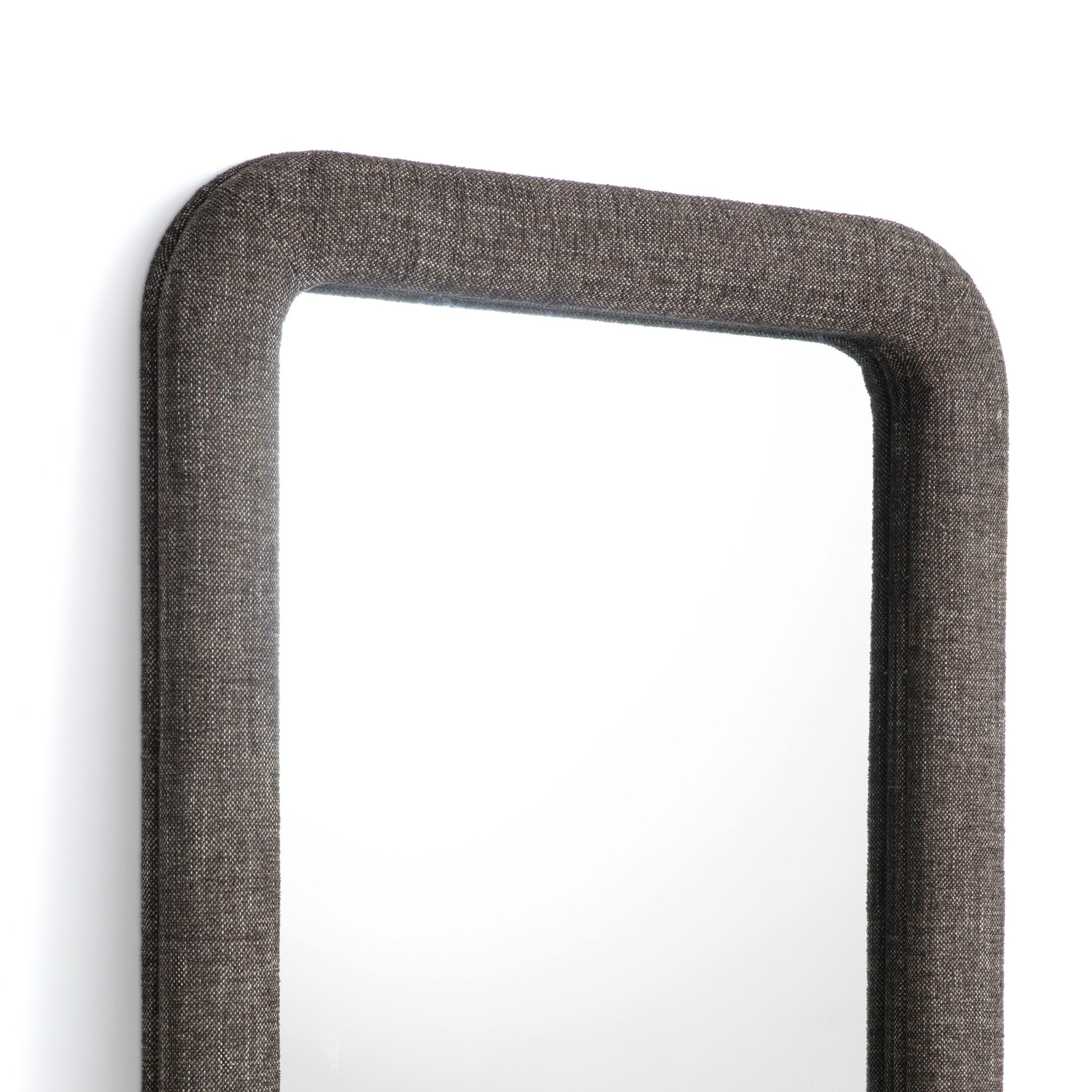 Heidi 43"X78" Upholstered Oversized Floor Mirror - Espresso - Image 5
