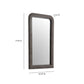Heidi 43"X78" Upholstered Oversized Floor Mirror - Espresso - Image 6