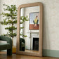 Heidi 43"X78" Upholstered Oversized Floor Mirror - Honey - Image 2