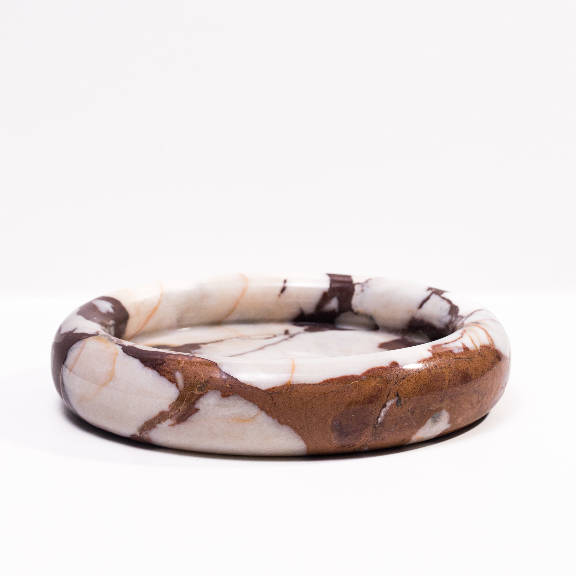 Marble Round Edged Catch-All - Breccia - Image 6