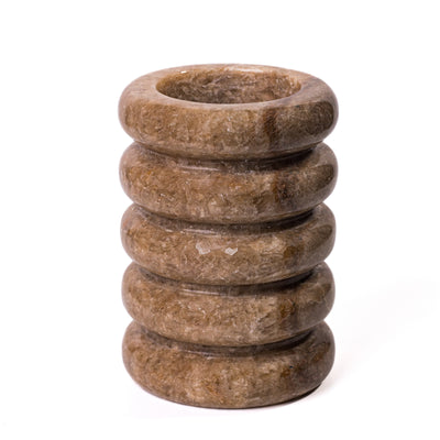 Marble Layered Decorative Vase - Image 1