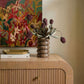 Marble Layered Decorative Vase - Brown - Image 2
