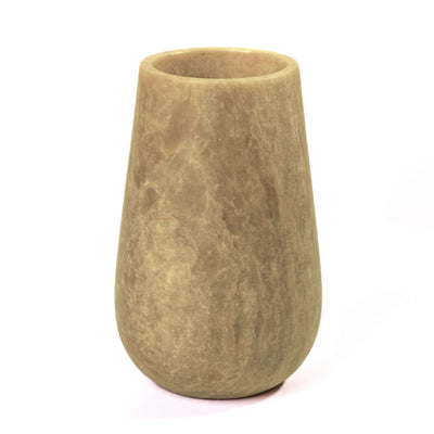 Onyx Marble Silo Decorative Vase - Image 1