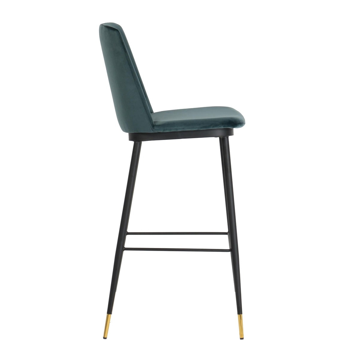 Evora Velvet Counter Stool - Set of 2
