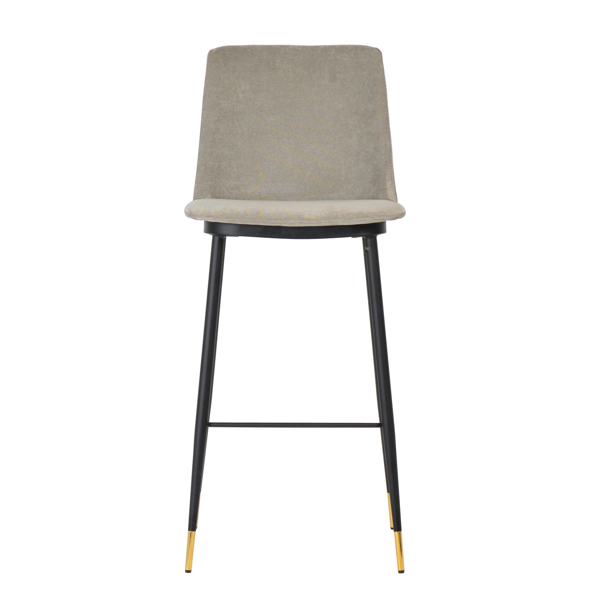 Evora Velvet Counter Stool Set 2
