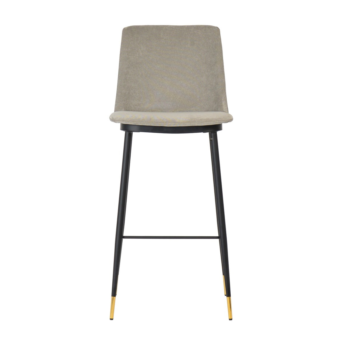 Evora Velvet Counter Stool - Set of 2