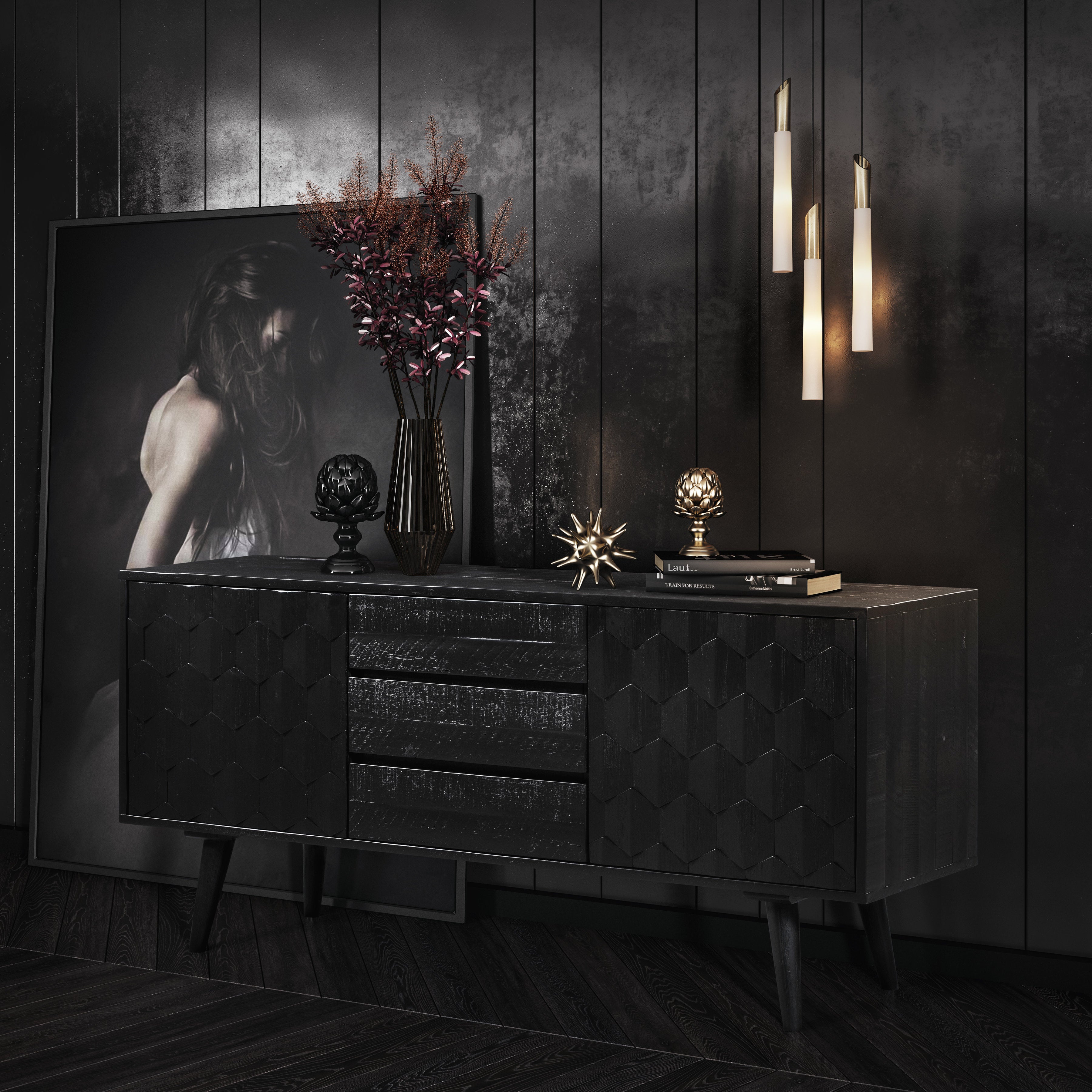 Black sideboard table online