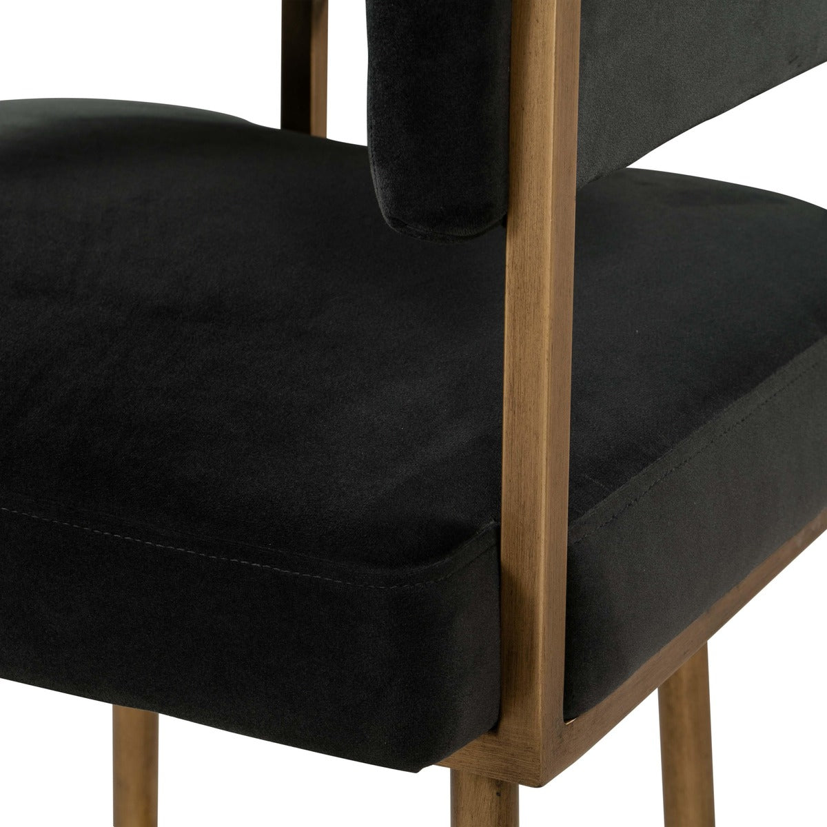 Astrid Velvet Stool