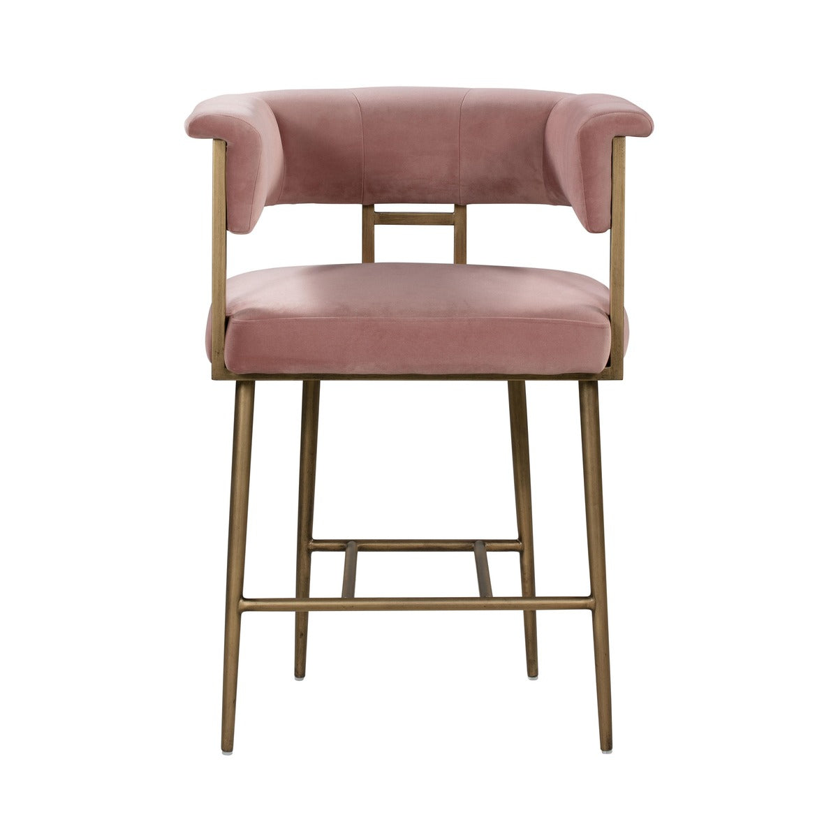 Astrid Velvet Stool