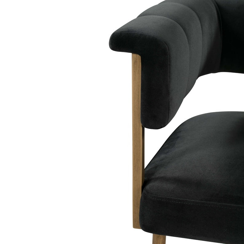 Astrid Velvet Stool