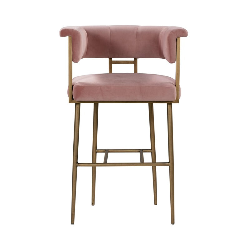 Astrid Velvet Stool