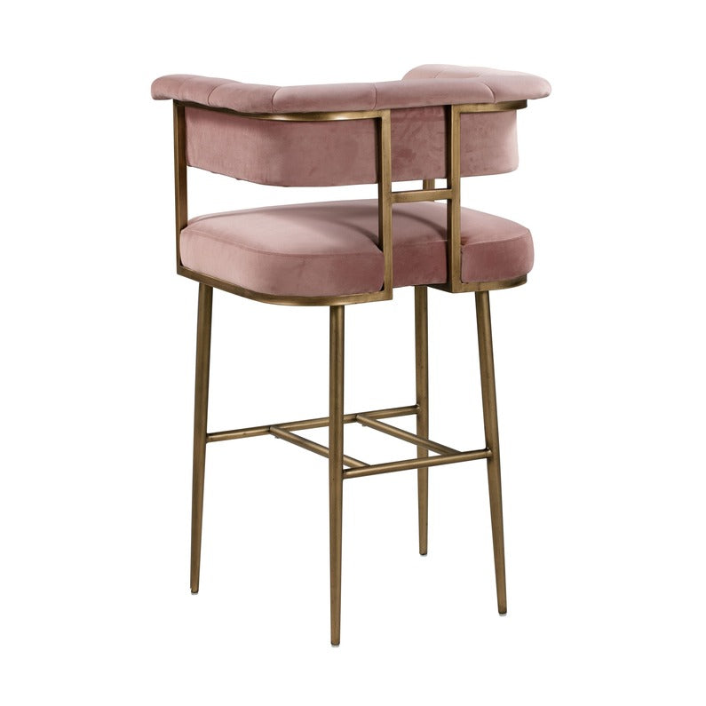 Astrid Velvet Stool