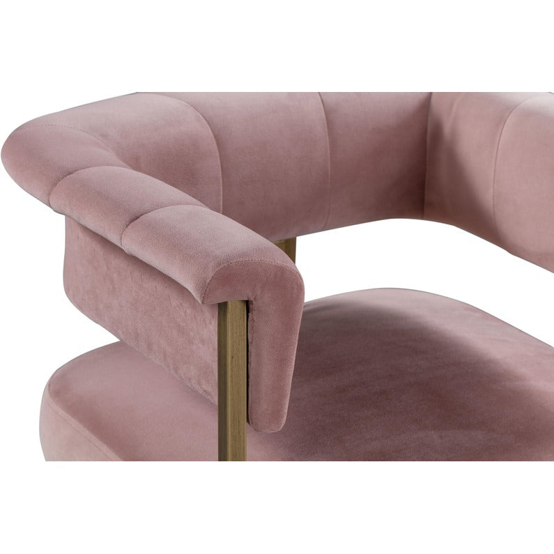 Astrid Velvet Stool