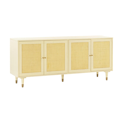 Sierra 72" Cane Sideboard - Buttermilk - Image 1