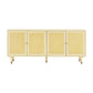 Sierra 72" Cane Sideboard - Buttermilk - Image 3