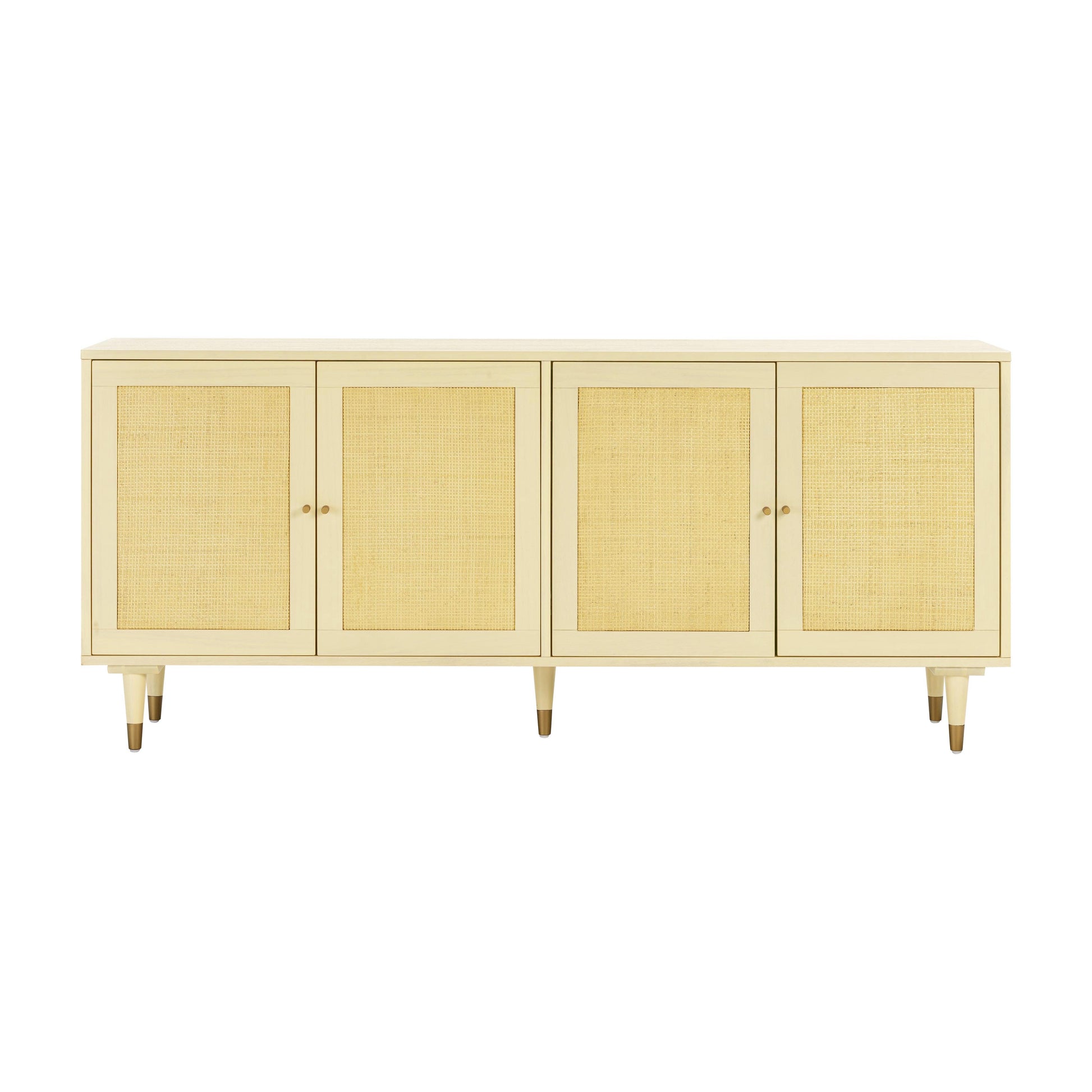 Sierra 72" Cane Sideboard - Buttermilk - Image 3