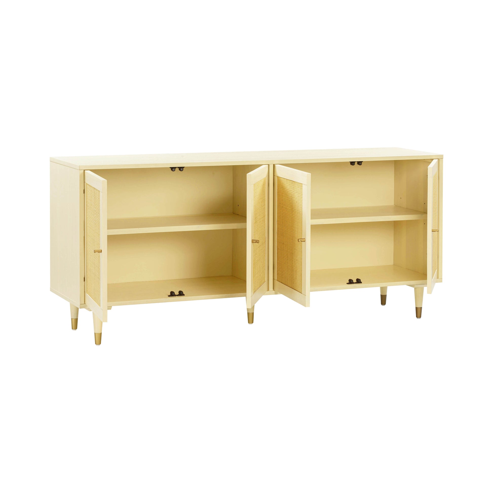 Sierra 72" Cane Sideboard - Buttermilk - Image 6
