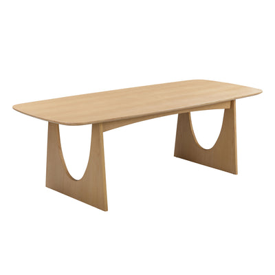 Cybill Natural Ash Rectangular Dining Table (79"-94") - Image 1