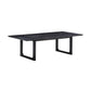 Shiloh 102" Black Ash Rectangular Dining Table - Image 1