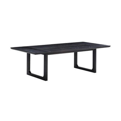Shiloh 102" Black Ash Rectangular Dining Table - Image 1