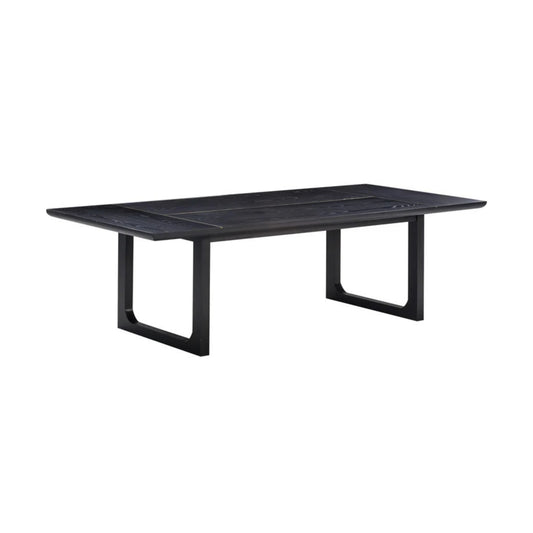 Shiloh 102" Black Ash Rectangular Dining Table - Image 1