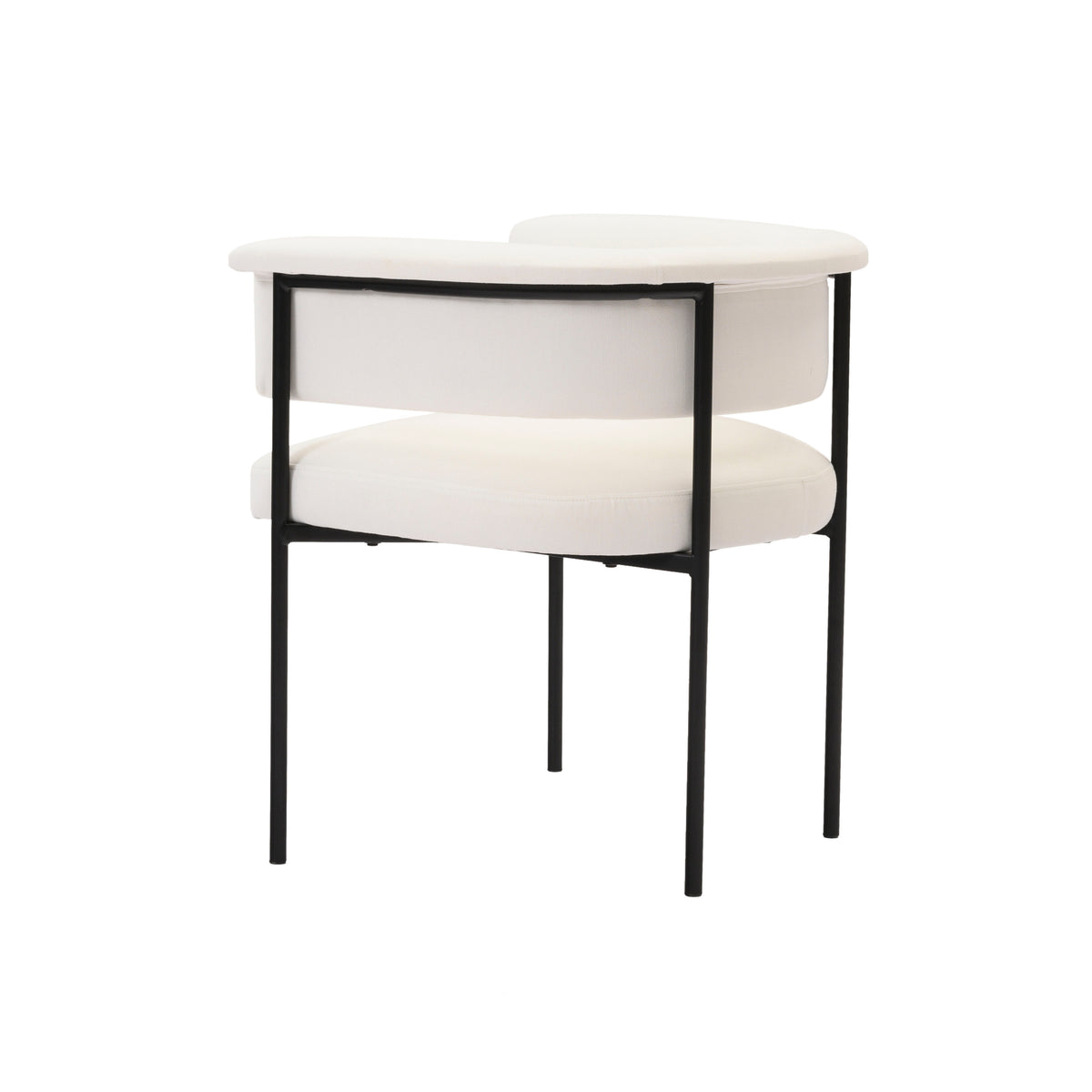 Taylor Dining Chair - Off-White - Image 6
