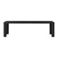 Akola 106" Oak Rectangular Dining Table - Black - Image 3