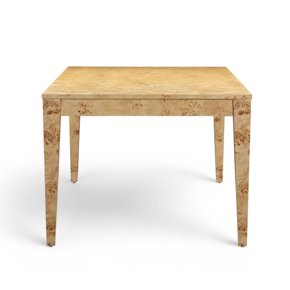 Brandyss 90" Natural Burl Rectangular Dining Table - Image 4