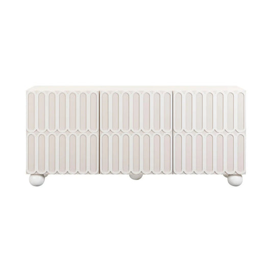 Tori 74" Motif Taupe Buffet - Image 1