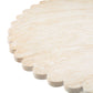 Blossom 54" Washed Faux Travertine Finish Indoor/Outdoor Round Dining Table - Image 6