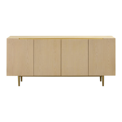 Echo 70" Washed Natural Ash Sideboard - Image 1