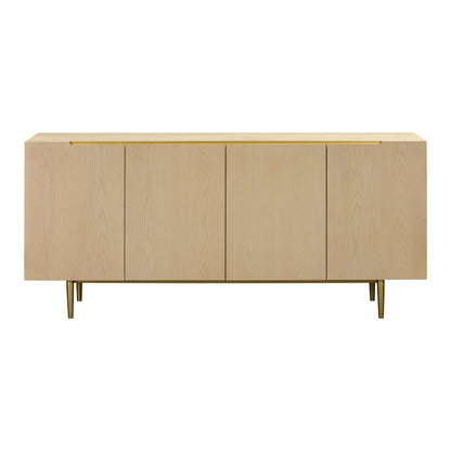 Echo 70" Washed Natural Ash Sideboard - Default Title - Image 2