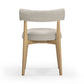 Nikita Performance Vegan Leather Dining Chair - Taupe - Image 5