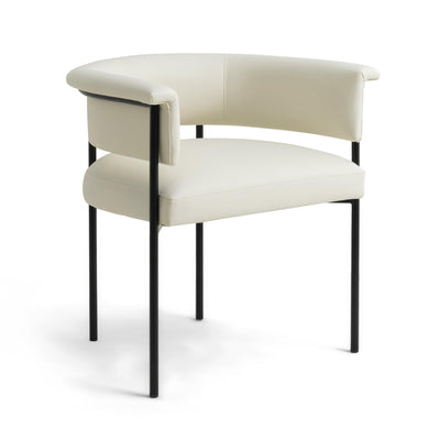 Taylor Performance Vegan Leather Dining Chair - Image 1