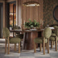 Sulley Performance Basketweave Dining Chair - Olive Green - Image 2
