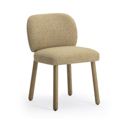 Foxy Textured Performance Fabric Dining Chair - Image 1