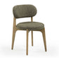 Carnation Performance Fabric Dining Chair - Forest Green - Image 3
