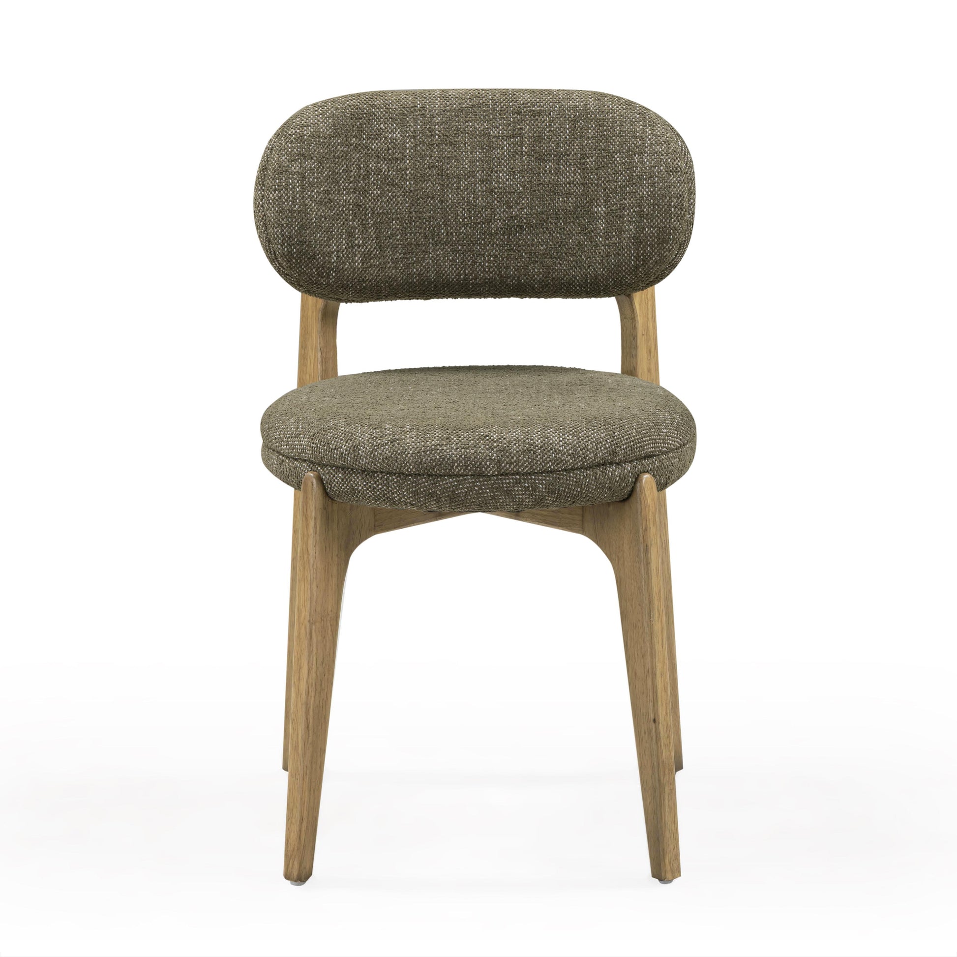 Carnation Performance Fabric Dining Chair - Forest Green - Image 1