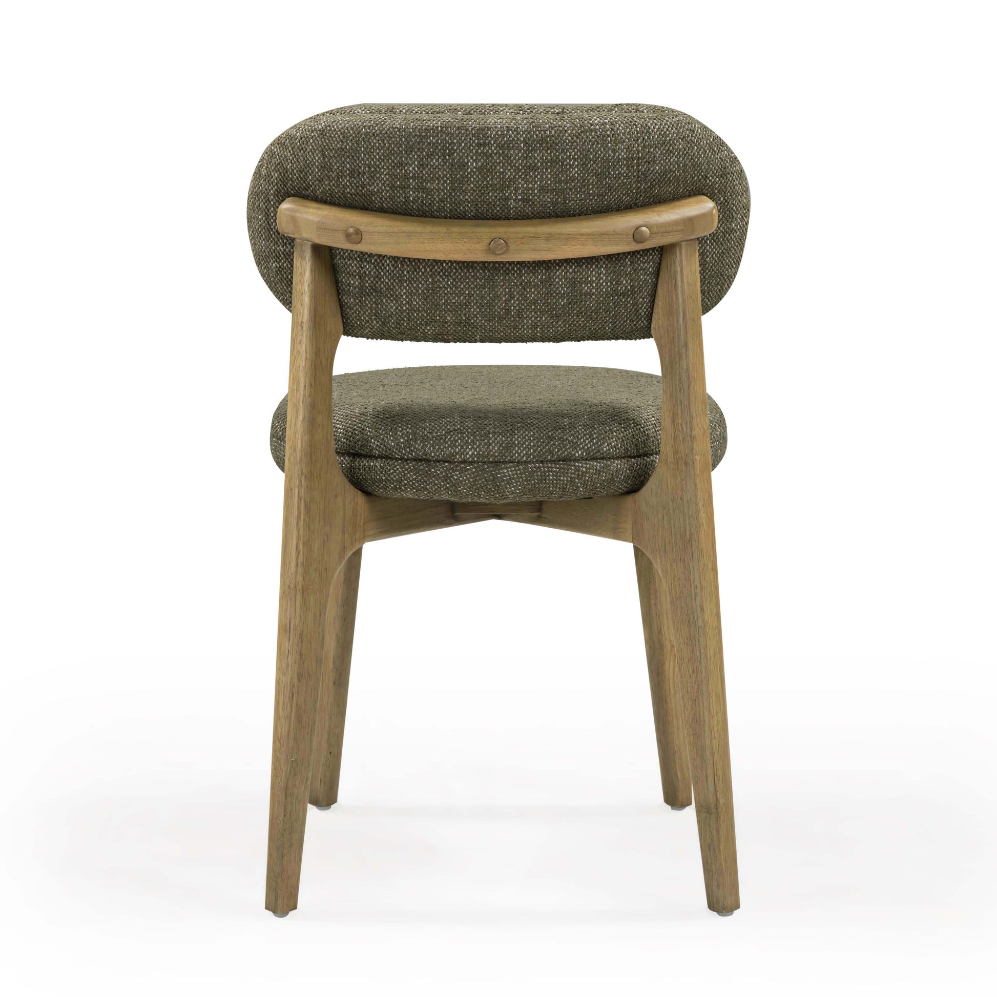 Carnation Performance Fabric Dining Chair - Forest Green - Image 5