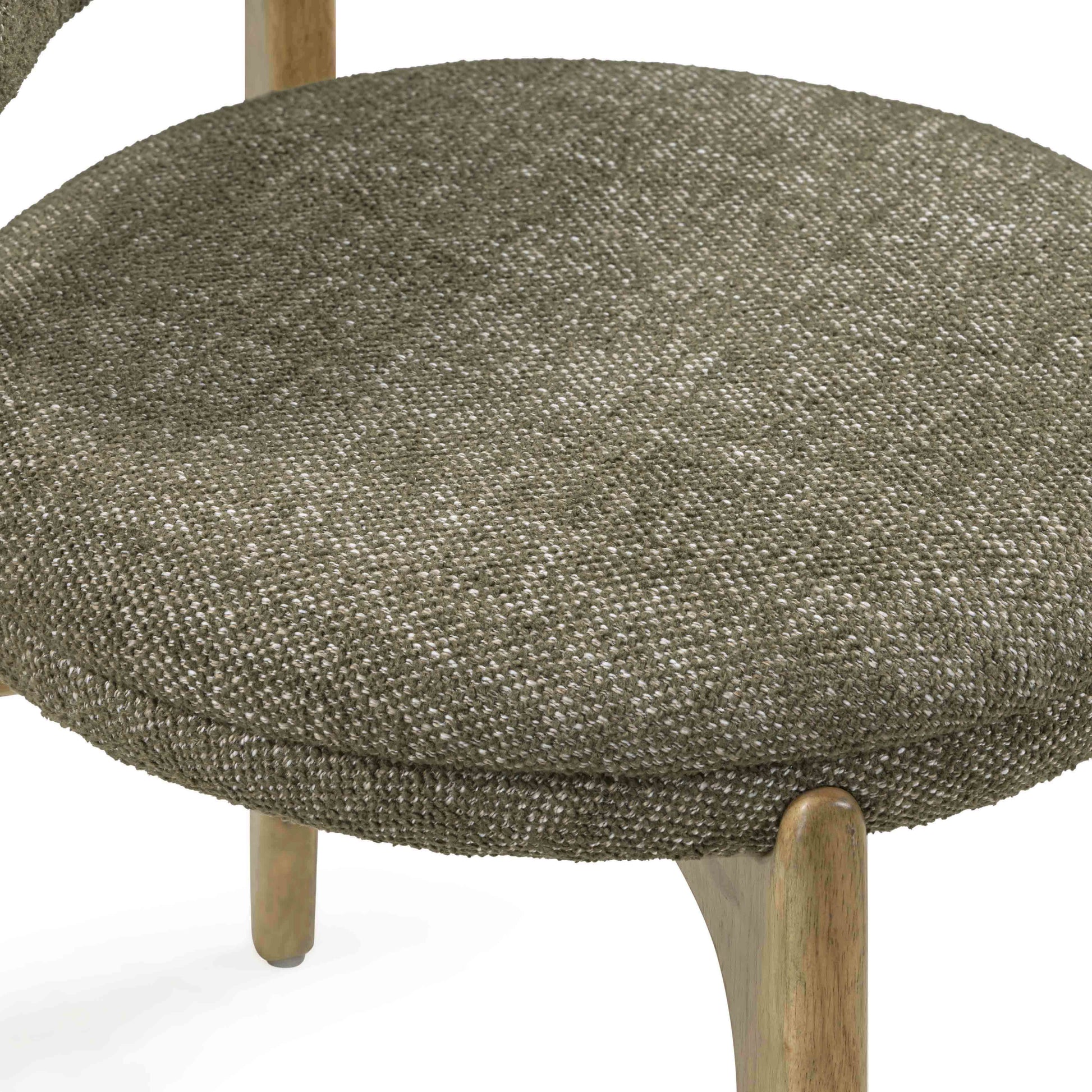 Carnation Performance Fabric Dining Chair - Forest Green - Image 8