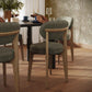 Carnation Performance Fabric Dining Chair - Forest Green - Image 2